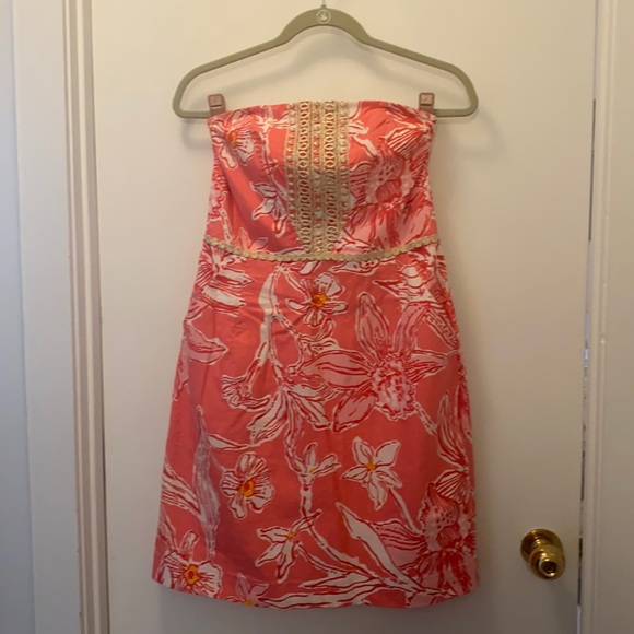Lily Pulitzer Originals pink floral dress